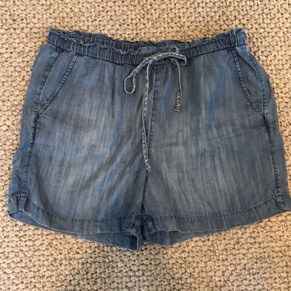 Anthropologie Cloth & Stone Silverlake Denim Shorts - Picture 2 of 4